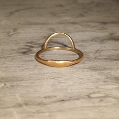 Tyyneys Ring Oxidized Silver