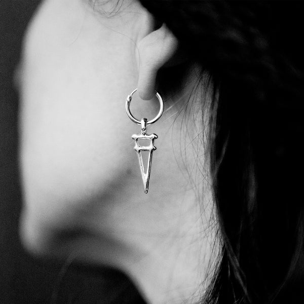 Taru Earring Silver or Bronze