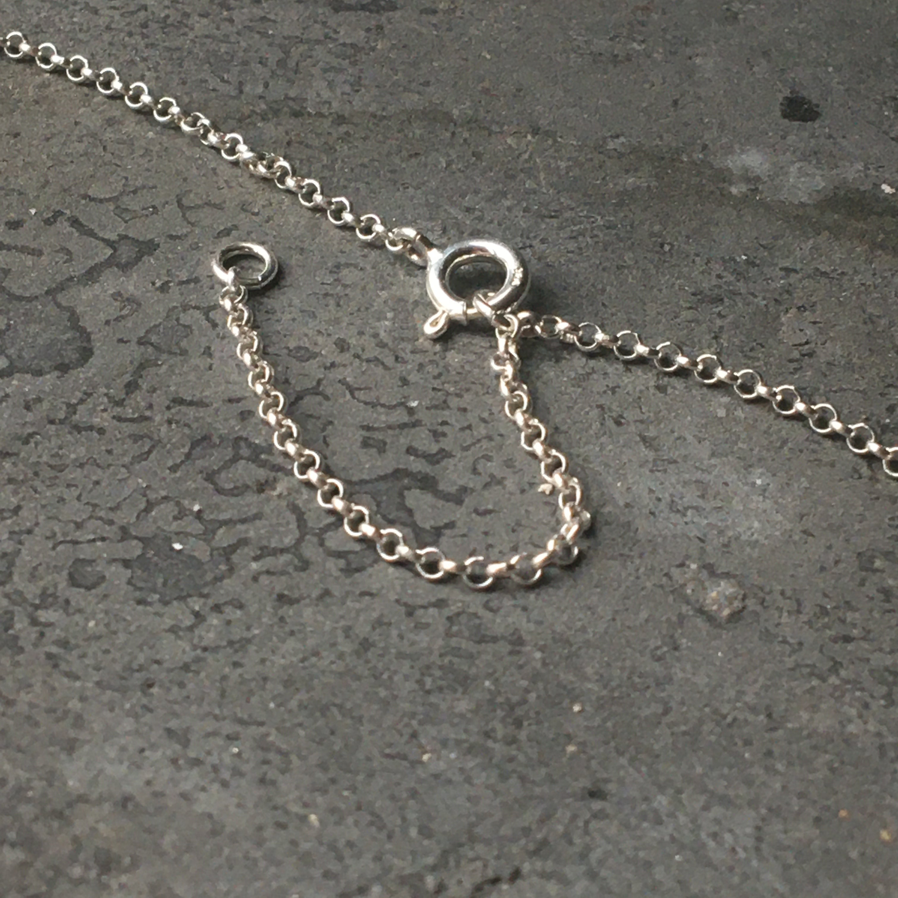 Pyöreä Hammered Circle Bracelet Silver