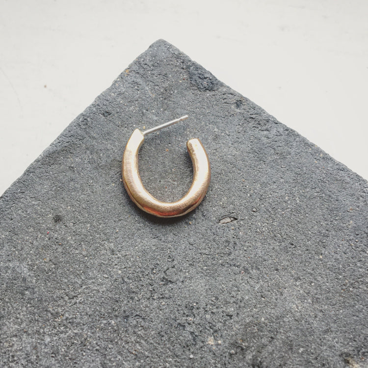 Runsas Hoop Earring Silver or Bronze